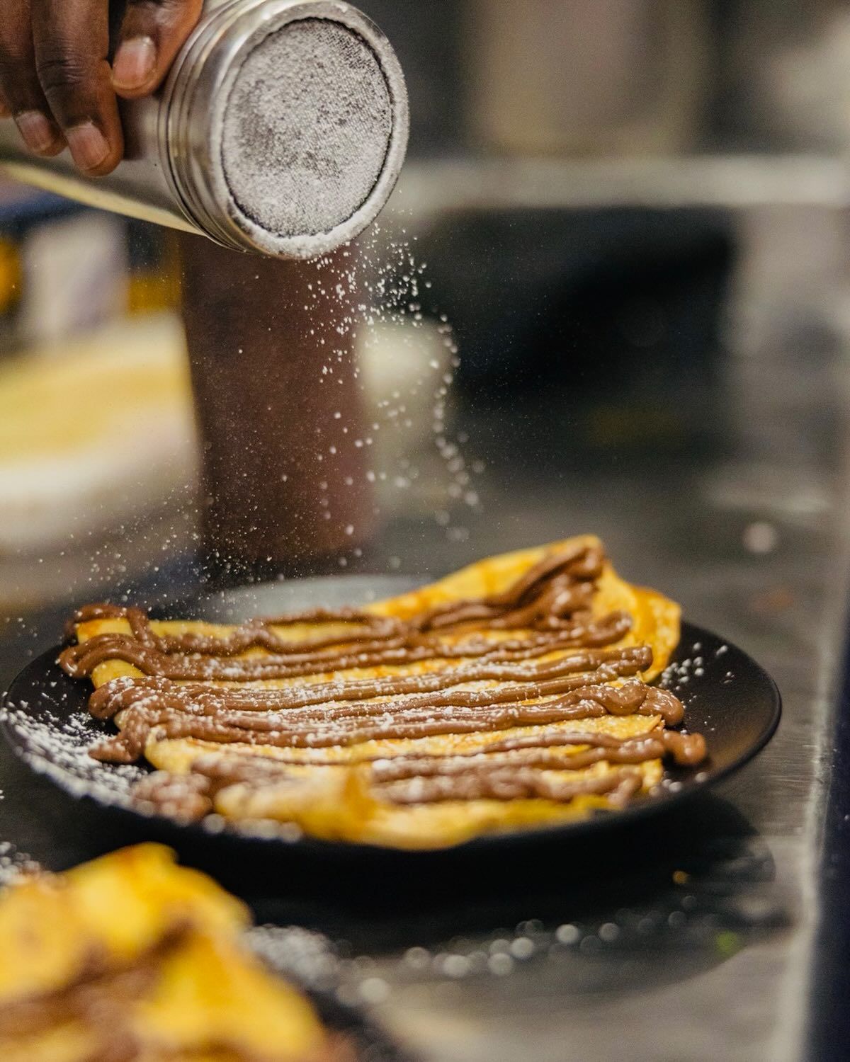 Crêpes maison au sucre d'August